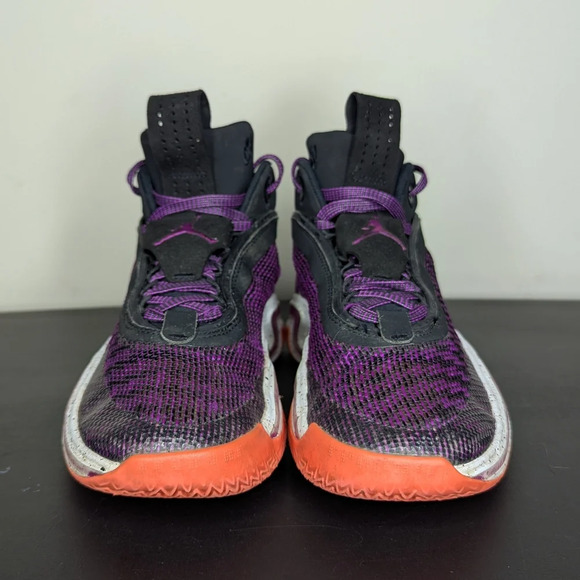 Nike Air Jordan XXXVI 36 First Light Shoe Black Hyper Violet White Youth Size 7Y - Picture 3 of 12